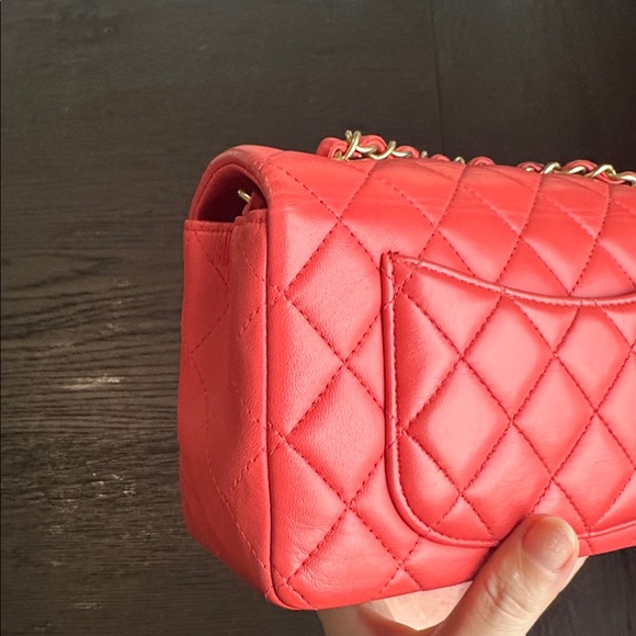 CHANEL Red Rectangular Mini - Picture 13 of 17